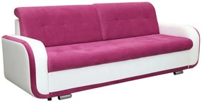 Azja kanapé, fehér - pink
