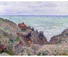 Claude Monet - Cabin of the Customs Watch kép másolat, 50 x 40 cm