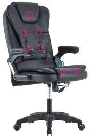 Masszázsfotel Tylor OC709 (fekete). 1075466