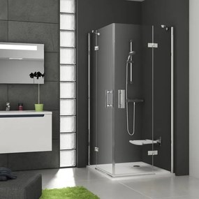 Ravak SmartLine zuhanykabin 90x90 cm négyzet króm fényes/átlátszó üveg 1SV77A00Z1