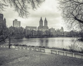 Poszter 76x60,5cm Alsó-Manhattan panoráma a Central Park 3-ból, Assaf Frank