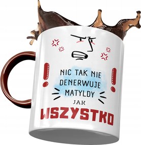 Bordó Bögre Matildának Barátnőknek Ajándék Nyomtatott Fotóval