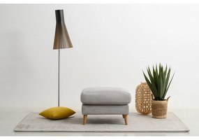 Világosszürke kordbársony lábtartó Paris – Scandic