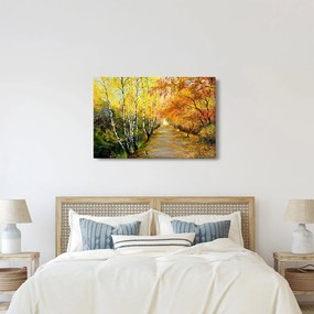 Kép - Egy romantikus sugárút a víz mentén. (90x60 cm)