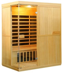 Sauna DeLuxe 3300 Carbon, barna