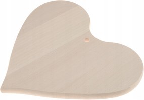 Fa vágódeszka Szív 25x24 cm Decoupage