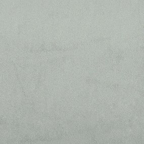 Kanapé Szett 3 pcs Világosszürke Bársony