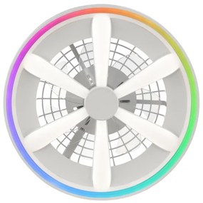 Brilliant - GAIANO LED/48W/230V fehér RGBW mennyezeti ventilátor távirányítóval