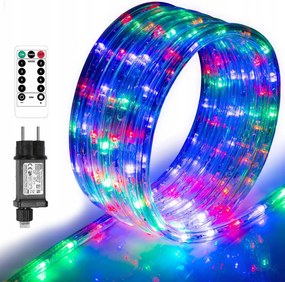 Tömlő Fényfüzér 10m Led Karácsonyfa Lámpa Többszínű Színes