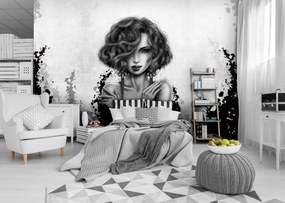 Fotótapéta - Nő portréja (152,5x104 cm)