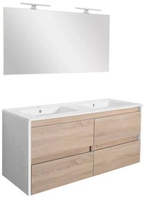 Porto Prime 120 komplett fehér-sonoma tölgy