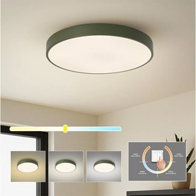 Brilagi - LED mennyezeti lámpatest POOL LED/60W/230V 3000/4000/6000K 50 cm zöld