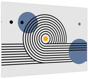 Kép - Minimalista absztrakció N⁰1 (70x50 cm)