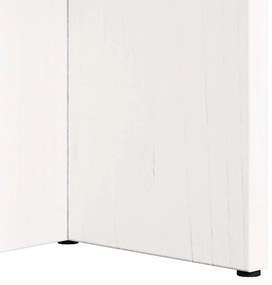 Dohányzóasztal Fehér 80 x 39.5 x 35 cm Tömör fenyőfa