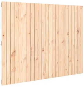 tömör fenyőfa fali fejtámla 146,5x3x110 cm