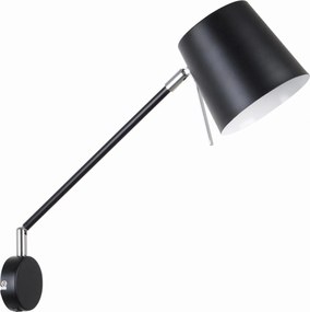 Fali lámpa Fekete Króm Killy E14 40W Candellux