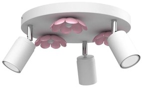 Spotlámpa FLOWER 3xGU10/8W/230V fehér