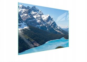 Üveg Tűzhelyvédő Főzőlap 70x52 Hegyek Edzett Üveg