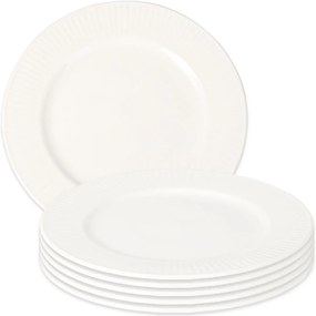 6 darab porcelán desszert tányér szett Linie 20 cm