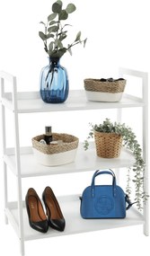 3 polcos állvány, fehér, REON TYP 1