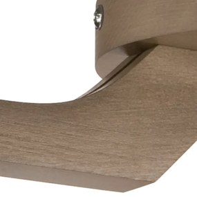 Fali lámpa ADRIANO 3xE27/60W/230V bükk