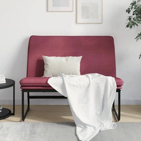 vidaXL bordó szövetpad 100 x 75 x 76 cm