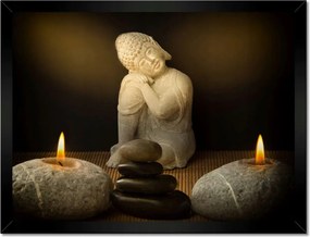 Poszterek keretben 40x30 Buddha Buddhizmus Buddha
