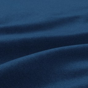 Nobu sarokkanapé, bársony, univerzális oldal, kék