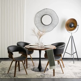 Étkezőszék Fekete Színben. OHIO