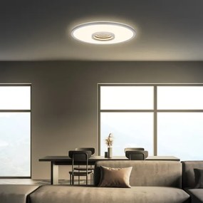 Briloner 3847014 - TORO LED mennyezeti lámpatest LED/18W/230V Ø 42 cm matt króm