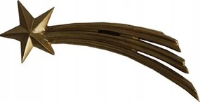 Arany üstökös dekoráció Betlehem karácsony.- 6cm hosszú