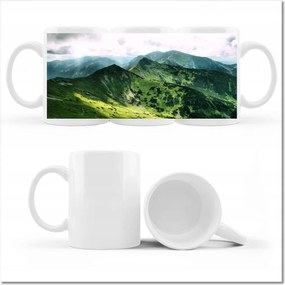 Fotó bögre Tátra Lengyel hegyek Kilátás