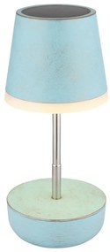 Globo Globo 36638B - LED Napelemes lámpa 10xLED/0,06W/3V IP44 kék GL8143