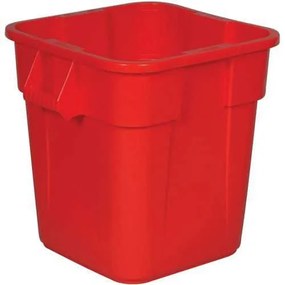 Rubbermaid Square műanyag konténer, 106 l térfogat, piros