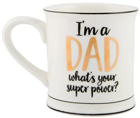 Super Dad porcelán bögre, 400 ml - Sass &amp; Belle