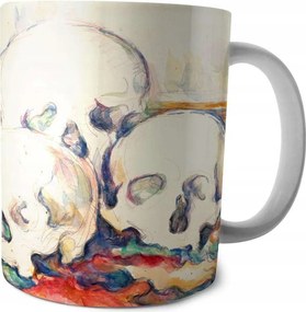 Bögre Három koponya Paul Cezanne