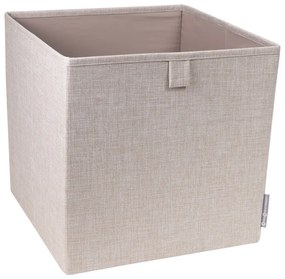 Cube bézs tárolódoboz - Bigso Box of Sweden