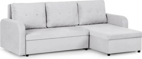 TOKYO Kinyitható sarokkanapé Világosszürke