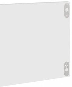 4 db fehér forgácslap fali polc 80 x 11,5 x 18 cm