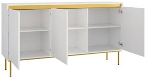 Szekrény Gelean 3D (fekete + arany) . 1105919