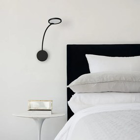 RENDL CELESTE nástěnná černá 230V LED 4.8W 3000K