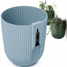 MƱanyag KaspĂł 14,6CM Kerek 2,1L Falra SzerelhetĆ Wall Milly VilĂĄgos SzĂŒrke