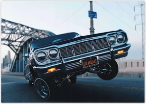 Poszterek 70x50 Chevrolet Ugráló autó