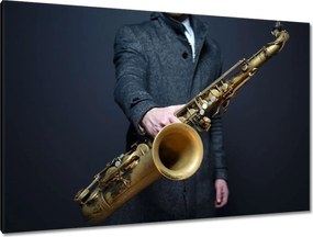 Festmények 120x80 Szaxofonos