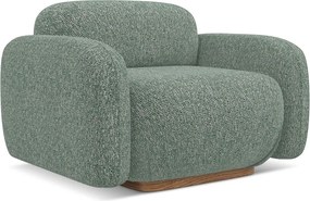 Világoszöld fotel Ailani – Makamii