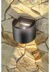 Lámpa Fali lámpa MISSOURI-O, 7W, 540lm, AC220-240V, 50/60 Hz, PF>0,5 ,Ra≥80, IP54, IK08, 4000K, kör, fekete