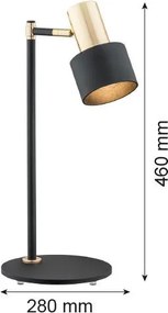 Argon DORIA 4257 Asztali lámpa 1x15W/E27 IP20