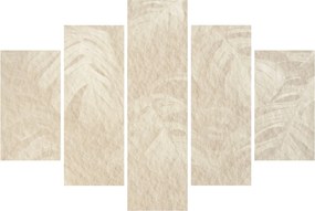 Kép - A textúra levelei (150x105 cm)