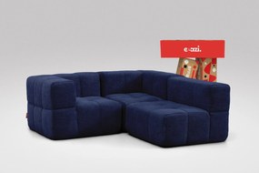 3 Teiliges Modulares Sofa – Blau