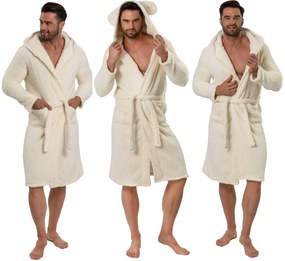 Teddy Ecru Men fürdőköpeny S/M